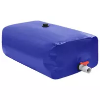 Vandens talpa su čiaupu, sulankstoma, 360l, PVC