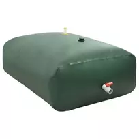 Vandens talpa su čiaupu, sulankstoma, 5000l, PVC