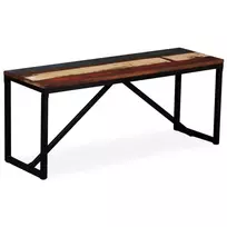 Suoliukas, perdirbtos medienos masyvas, 110x35x45cm