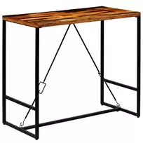 Baro stalas, perdirbta mediena, 120x60x106cm