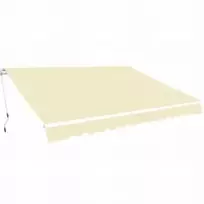 Sulankstoma markizė, vald. rank. būd., 600cm, kreminės spalvos