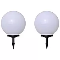 Lauko LED šviest. takeliui, 2vnt, 40cm, su įsmeig. kuoliuku