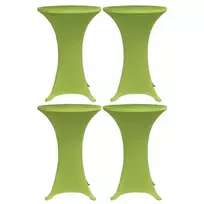 Staltiesės, 4vnt., žalios sp., 60cm, įtempiamos (2x131431)