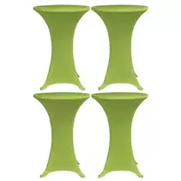 Staltiesės, 4vnt., žalios sp., 70 cm, įtempiamos (2x131432)