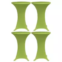 Staltiesės, 4vnt., žalios sp., 80 cm, įtempiamos (2x131433)