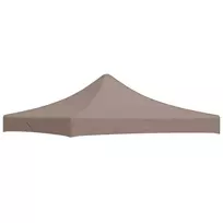 Proginės palapinės stogas, taupe spalvos, 3x3m, 270 g/m²