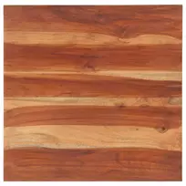 Stalviršis, 60x60cm, akacijos medienos masyvas, 25–27mm
