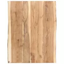 Stalviršis, 80x(50-60)x3,8cm, akacijos medienos masyvas