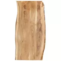 Stalviršis, 118x(50-60)x2,5cm, akacijos medienos masyvas