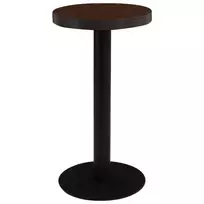 Bistro staliukas, tamsiai rudos spalvos, 40cm, MDF