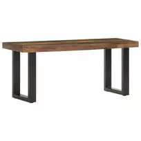 Suoliukas, 110cm, perdirbtos medienos masyvas ir plienas