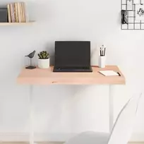 Stalviršis, 80x40x(2–6)cm, neapdorotas ąžuolo medienos masyvas