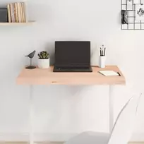 Stalviršis, 80x50x(2–6)cm, neapdorotas ąžuolo medienos masyvas