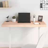 Stalviršis, 100x50x(2-6)cm, neapdorotas ąžuolo medienos masyvas