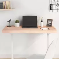 Stalviršis, 100x60x(2-6)cm, neapdorotas ąžuolo medienos masyvas