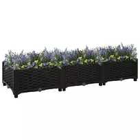 Aukštas lovelis, 120x40x23cm, polipropilenas