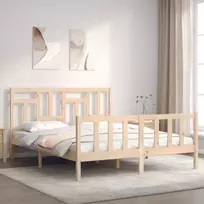 Lovos rėmas be čiužinio, 160x200cm, pušies medienos masyvas