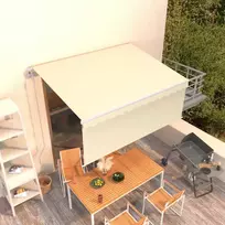 Automatiniu būdu ištraukiama markizė, kreminė, 3x2,5m