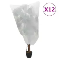 Uždangalai augalams su virvutėmis, 12vnt., 0,8x1m, 70g/m²
