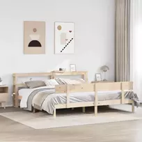 Lovos rėmas be čiužinio, 180x200cm, pušies medienos masyvas
