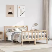 Lovos rėmas be čiužinio, 160x200cm, pušies medienos masyvas
