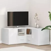 Kampinė spintelė, baltos spalvos, 160x40x45cm, MDP