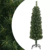 Plona dirbtinė Kalėdų eglutė su stovu, žalia, 150cm, PVC