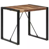 Valgomojo stalas, 80x80x75cm, medienos masyvas