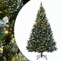 Dirbtinė Kalėdų eglutė, 120cm, 150 LED lempučių