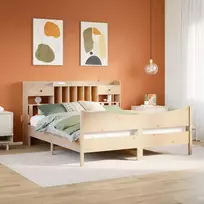 Lovos rėmas be čiužinio, 180x200cm, pušies medienos masyvas
