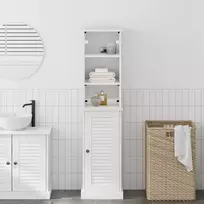 Vonios baldų rinkinys VIGO 2 pcs Balta ir senovinė balta
