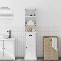Vonios baldų rinkinys VIGO 2 pcs Balta ir senovinė balta