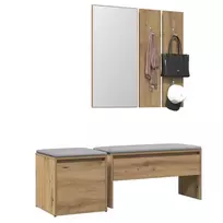 prieškambario baldų komplektas Artisan Oak Engineered Wood
