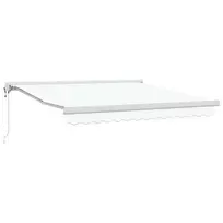 Pavėsinė Balta 350 x 250 x 165 cm Poliesteris ir aliuminis