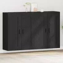 Prikabinama spinta 2 pcs Amatininkų ąžuolas 69,5 x 34 x 90 cm