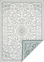 Northrugs lauko/vidaus kilimas, tinkantis terasoms ir balkonams Bougari 80x150 cm, žalias/smėlio spalvos