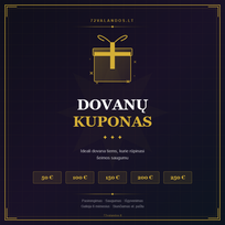 Dovanų kuponas