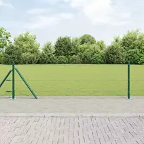 Suvirinta vielos tvora su betono baze 25 x 0,6 m (W x H)