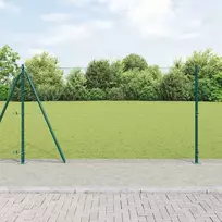 Suvirinta vielos tvora su betono baze