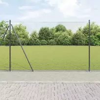 Suvirinta vielos tvora su betono baze 10 x 1,4 m (P x A)