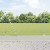 Suvirinta vielos tvora su betono baze 10 x 1,5 m (P x A)