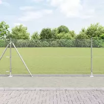 Suvirinta vielos tvora su betono baze 100 x 1 m (W x H)