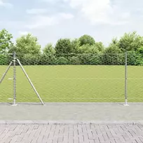 Suvirinta vielos tvora su betono baze 100 x 1 m (W x H)