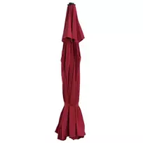 Pakaitinis audinys lauko skėčiui nuo saulės, raudonas, 515cm