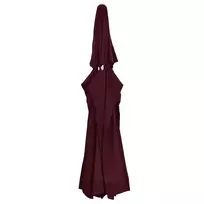 Pakaitinis audinys lauko skėčiui nuo saulės, raudonas, 610cm