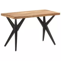 Valgomojo stalas, 120x60x76cm, akacijos medienos masyvas