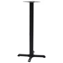 Bistro stalo koja, juodos spalvos, 56x56x107cm, ketus