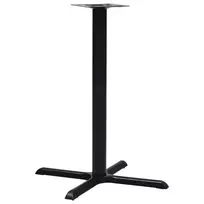 Bistro stalo koja, juodos spalvos, 76x76x107cm, ketus