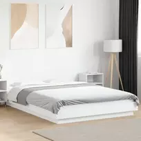 Lovos rėmas, baltos spalvos, 120x200cm, apdirbta mediena