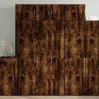 Spintelė daiktams, dūminė, 70x42,5x225cm, apdirbta mediena